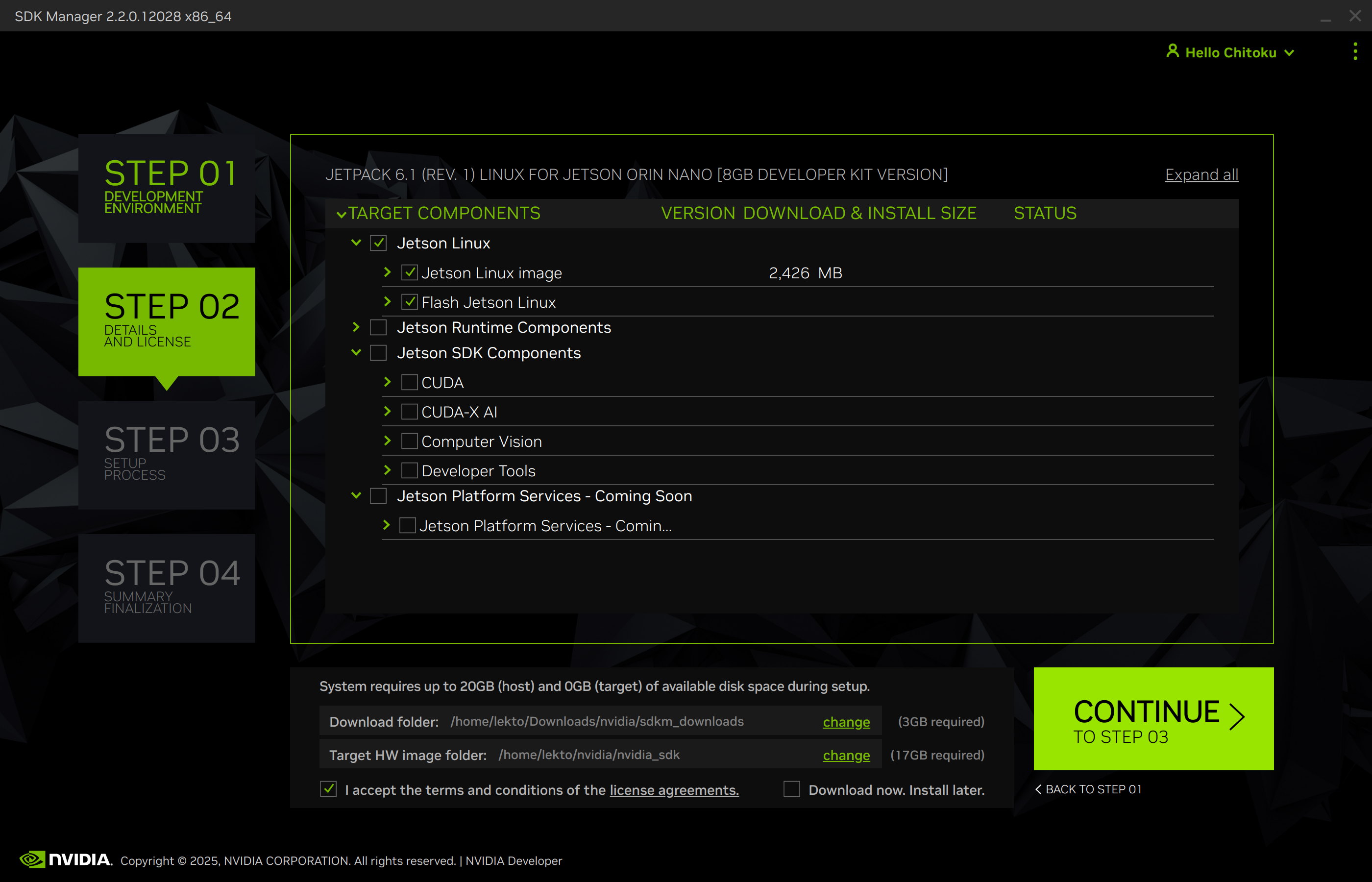 🛸 Initial Setup (SDK Manager method) - NVIDIA Jetson AI Lab 🛸 Initial Setup (SDK Manager method) - NVIDIA Jetson AI Lab